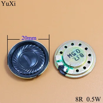 

New Ultra-thin Mini speaker 8 ohms 0.5 watt 0.5W 8R speaker Diameter 20MM 2CM thickness 3.3MM