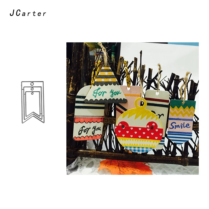 

JC 2019 Metal Cutting Dies Craft Cut Die Stencil Small Rectangle Shape Frame Cards Scrapbook DIY Handmade Album Paper Decor Dies