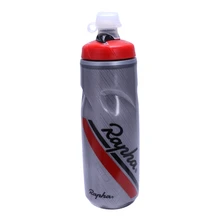 Rapha Спортивная велосипедная бутылка для воды герметичная Ультралегкая ПП бутылка для воды 620 мл двухслойная чашка для велосипеда с запирающимся ртом Bicycl
