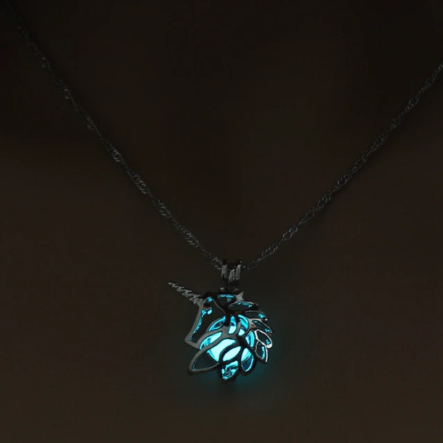 Glowing Unicorn Necklace