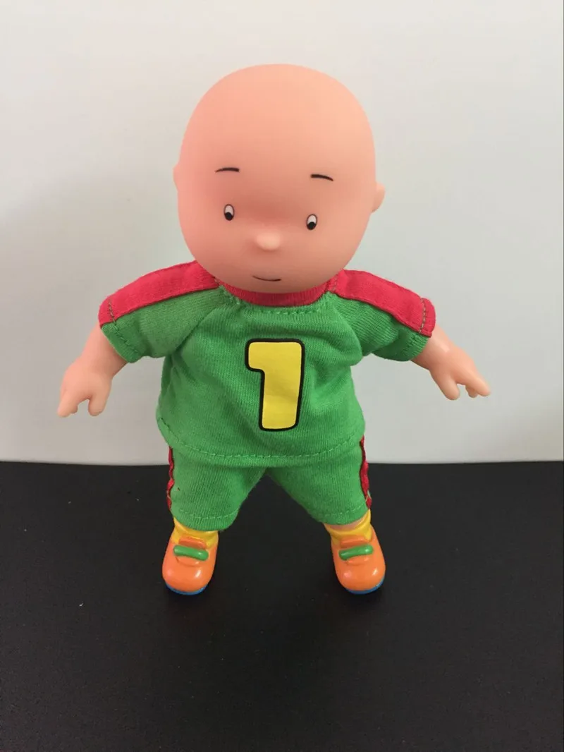 4 шт./лот мультяшная фигурка модель игрушки Caillou 16 см ПВХ фигурка модель игрушки Детский подарок на день рождения