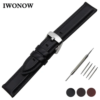 

Genuine Leather Watch Band 18mm for Asus Zenwatch 2 Women WI502Q Stainless Buckle Strap Wrist Belt Bracelet Black Brown + Tool