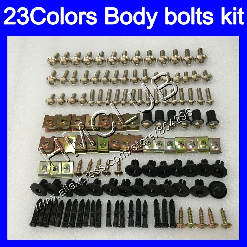 Полный Комплект болтов обтекателя Для HONDA CBR400RR NC29 CBR400 RR CBR 400 95 96 97 98 1995 1996 1998 винты с