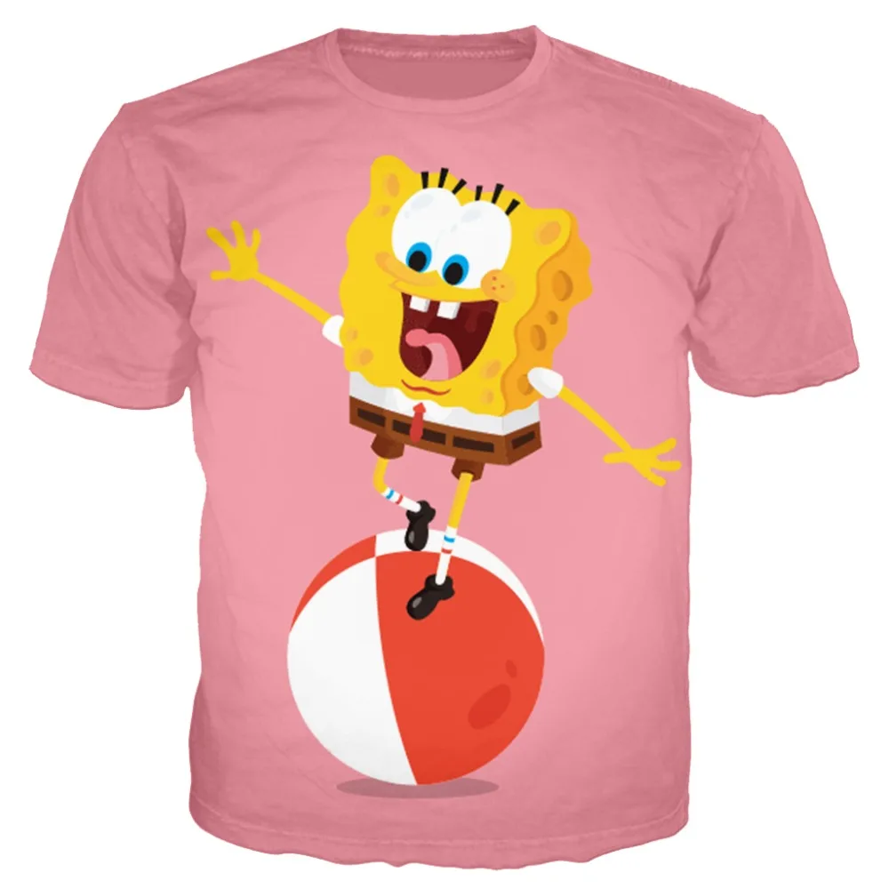 YX Girl 2018 Summer Unisex Tops Tees patrick Star Tshirt For Men Women Short Sleeve O-neck Funny Face T shirt Streetwear