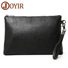 JOYIR 2019 Men Envelope Clutch Bag Male Genuine Leather Wallet Men Clutch Bag Clutch Wallet Luxury Leather Men Wallet 3356
