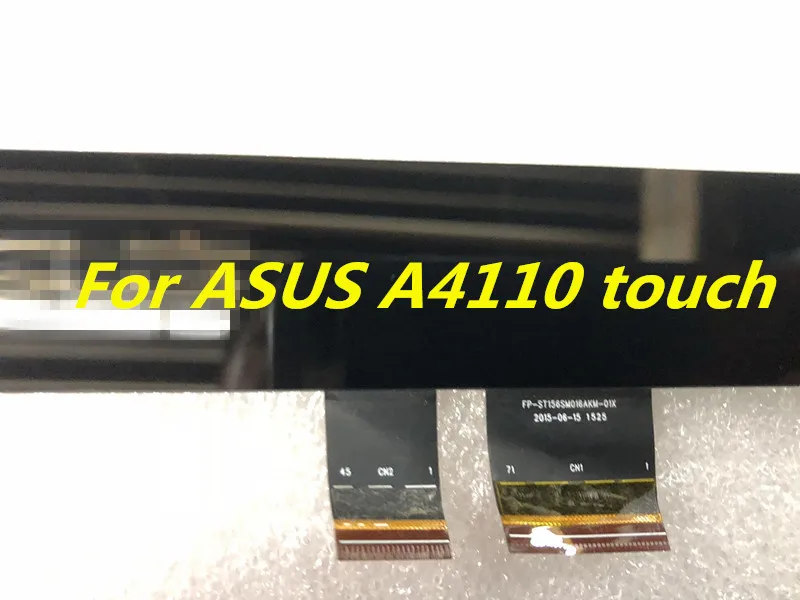 Для ASUS A4110 сенсорный экран FP-ST156SM016AKM сенсорный экран дигитайзер стеклянная Сенсорная панель Repalcement 15,6"