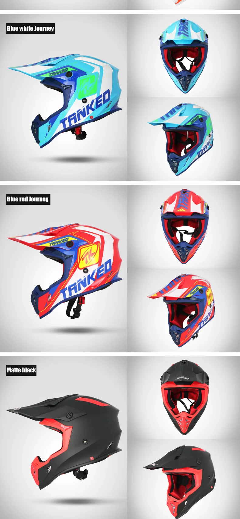 TANKED racing off road moto rcycle шлем moto cross шлем casco, dirt biker горные дороги, защитное снаряжение ECE moto cask T332