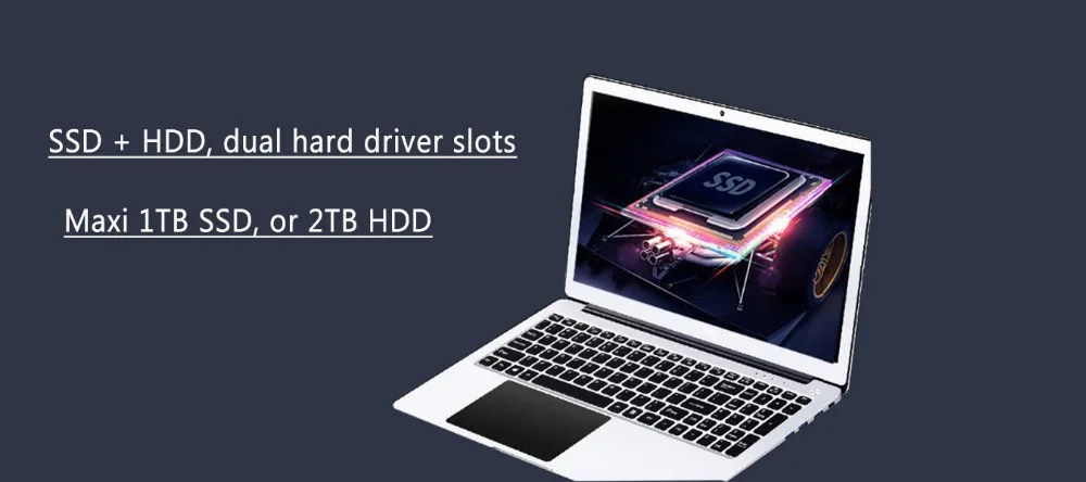 Sale 15.6 Intel Core I7-8550U 8th Gen Quad core 15.6inch 1920*1080 8GB DDR4 RAM option 256GB SSD + 1TB HDD  gaming laptop computer 12