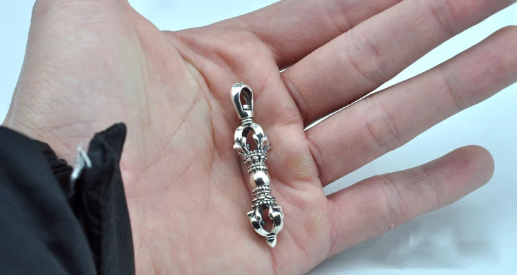100-Real-925-Sterling-Silver-Vajra-Pendant-S925-Solid-Thai-Silver-Pendant-for-Necklaces-Men-Women (4)