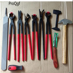 1 Набор подковы - Цвет: Horseshoe tool