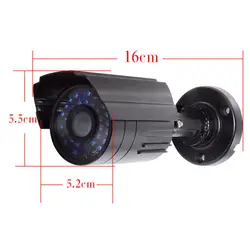 Один комплект 2000TVL CCTV Камера 30 шт светодиодный Водонепроницаемый Крытый пуля Камера IJS998