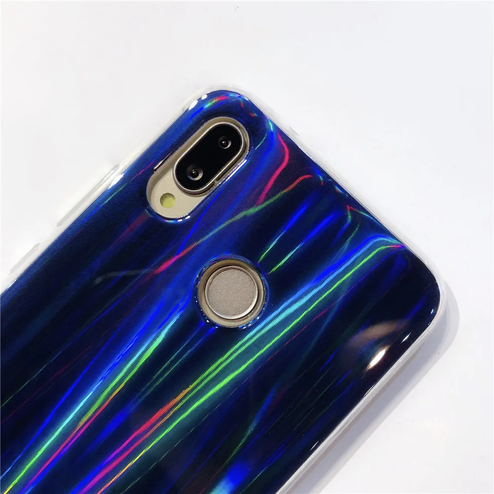 Чехол для huawei P20 Lite P10 P9 Lite Mini Honor V9 V10 Коврики 9 10 Pro крышка Y5 Y6 Y9 Аврора цветной блестязий, мягкий чехол