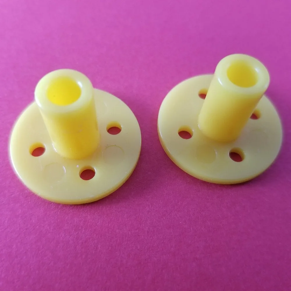 J628Y 2pcs/pack 25mm Round Plastic Flange Base Free Europe Shipping 2pcs replacement plastic shaft blade foot seat for philips hr2027 hr2028 hr2160 hr2168 blender knife blender parts