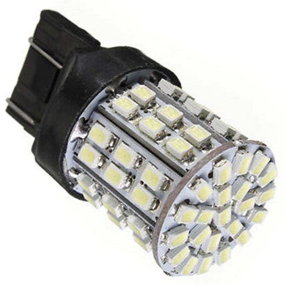 Mayitr 2pcs 7443 64LED Backup Reverse Light Super White Car Signal Lamp Brake Light Bulb 7440 7444 7441 992 992A W21W