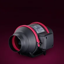 Трубопровод вентилятор 4 дюймов эффективная Бесшумная кухонная вентиляция усилитель выхлопа ITAS9944A