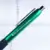 100 pcs/lot black ink refill rubber grip ballpoint pens for writing custom pen canetas