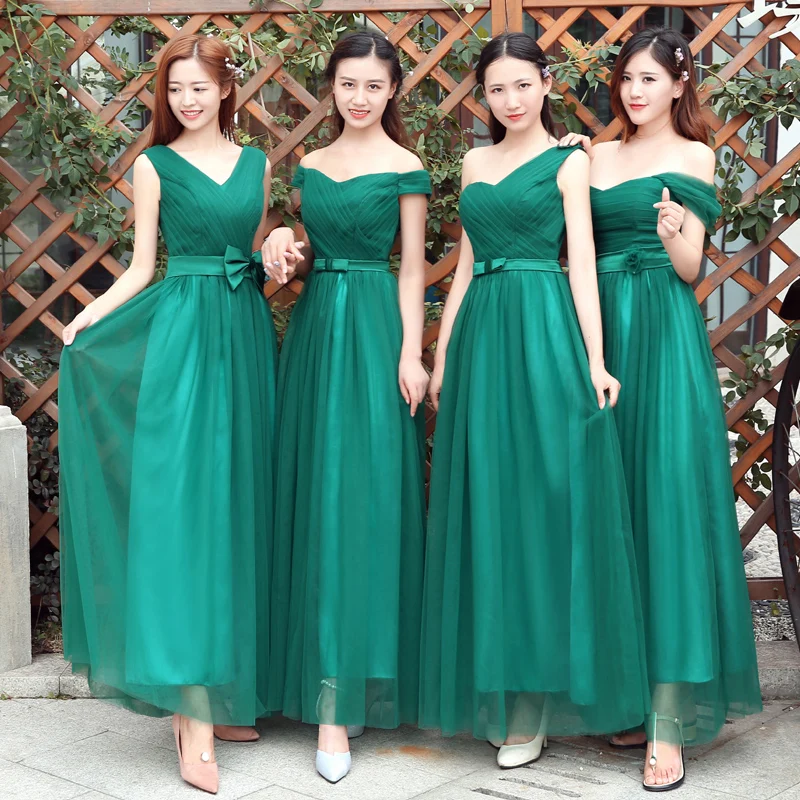cheap emerald green dress