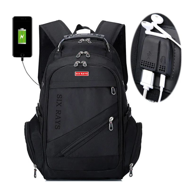 15"Backpack External Swiss Computer Backpacks Anti-theft Backpack Waterproof Bags for man Woman backpack