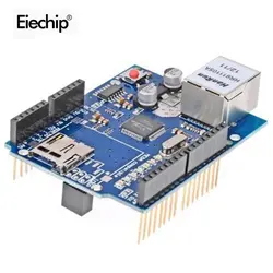 1 шт. Smart электроники для Arduino Ethernet W5100 расширения сети развитию обучения DIY sd-карта UNO Мега 2560 щит