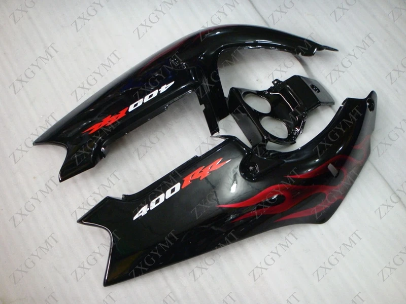 Обтекатели CBR 400 RR 1990 1999 MC29 Red узор пламени для обтекателя из пластика Abs CBR400RR 94 95