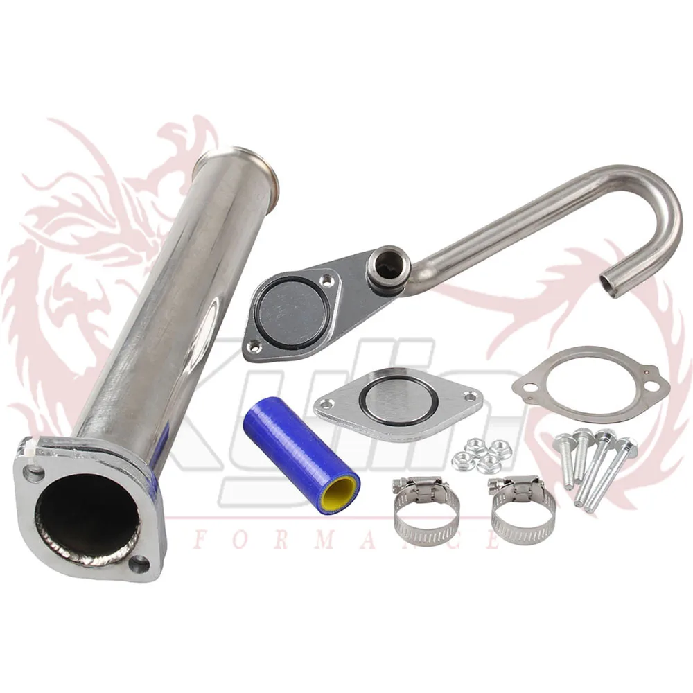 EGR Valve Cooler Delete Kit Turbo Intake Elbow For Ford Super Duty F-250 F-350