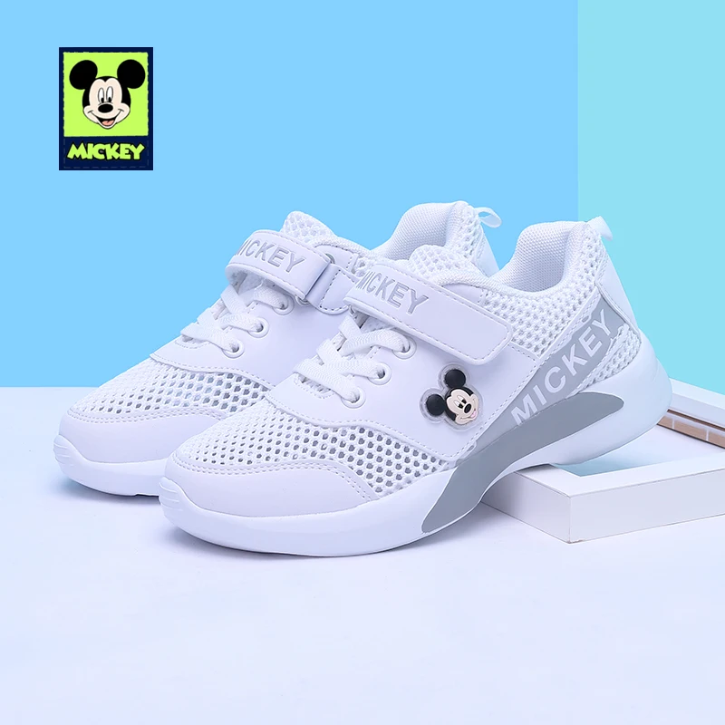 

Disney 2019 New Summer Children Casual Shoes Kids Breathable Mesh Flats Shoes Trainers Comfortable Anti-slip Boots