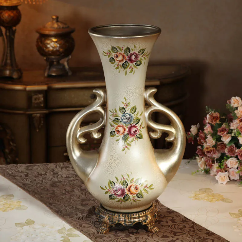 The British ouobo European Garden resin vase flower pots flower for