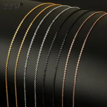 

20 meter/Spool Metal Chain for Jewelry Making Stainless Steel Oval Chain Roll DIY Necklaces Bracelets for Men Women Jewelry