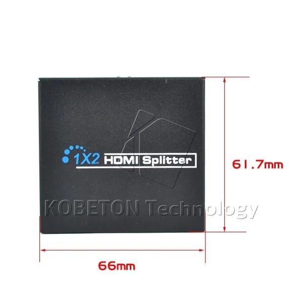 1x2 отклонения в размерах на 1-2 HDMI разделитель выключатель 5 V 1A адаптер USB Питание кабель для xbox 360 PS3 1080 P 3D HD ТВ HDCP аудио-видео