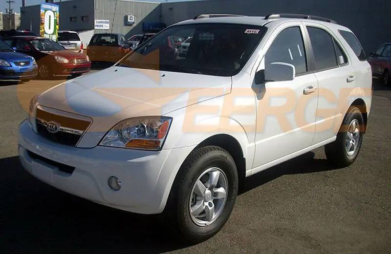 Для Kia Sorento 2007 2008 2009 отличные ангельские глазки Ультра яркое освещение CCFL ангельские глазки комплект Halo Кольцо