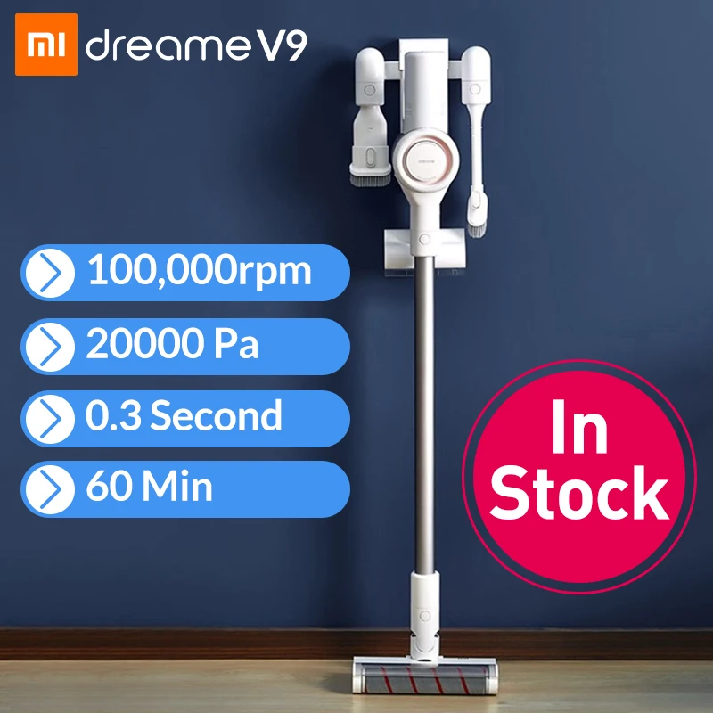 

Xiaomi Dreame V9 Handheld Cordless Vacuum Cleaner Portable Wireless Carpet Dust Collector Mi Sweeping Cleaning for Home Cyclone