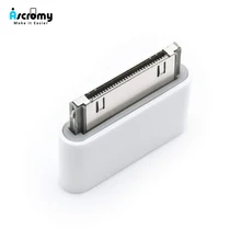 Женский Micro USB до 30 pin Мужской Разъем для Apple iPhone 4 4S iPhone4S 3gs ipad 1 2 3 ipod зарядный кабель адаптер Аксессуары