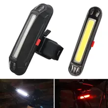 COB задняя велосипедная фара, задний свет Предупреждение безопасности USB Перезаряжаемый велосипедный хвост комета светодиодный фонарь 88 B2Cshop