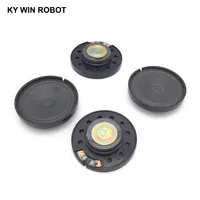 דק רמקול 2pcs חדש רמקול אולטרה-דק צופר בפעמון צופר צעצוע-רכב 32 אוהם 0.5 וואט עובי 0.5W 32R הדובר קוטר 40mm 4 ס"מ 10MM (5)