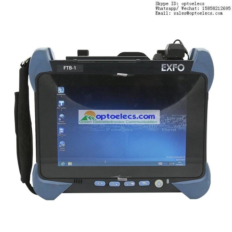 EXFO FTB 1 v2 с 720C SM1 / TK 1v2 SM OTDR 1310/1550nm динамический диапазон 36/34dB многоязычные в наличии на складе|Оптоволоконное