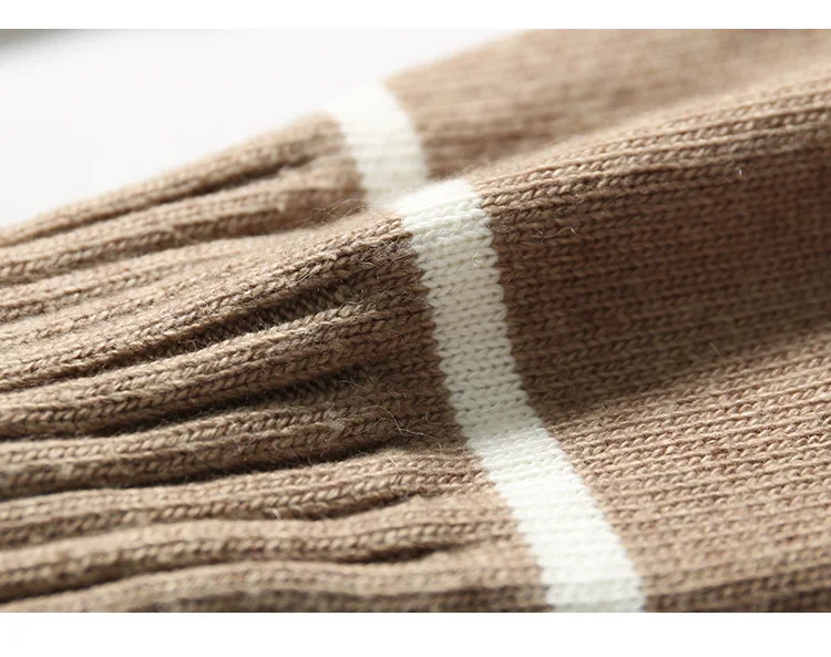 Воротник шерсть Специальное предложение Ретро кашемировый костюм женский 2018 новый вязаный свитер и брюки комплект из двух предметов