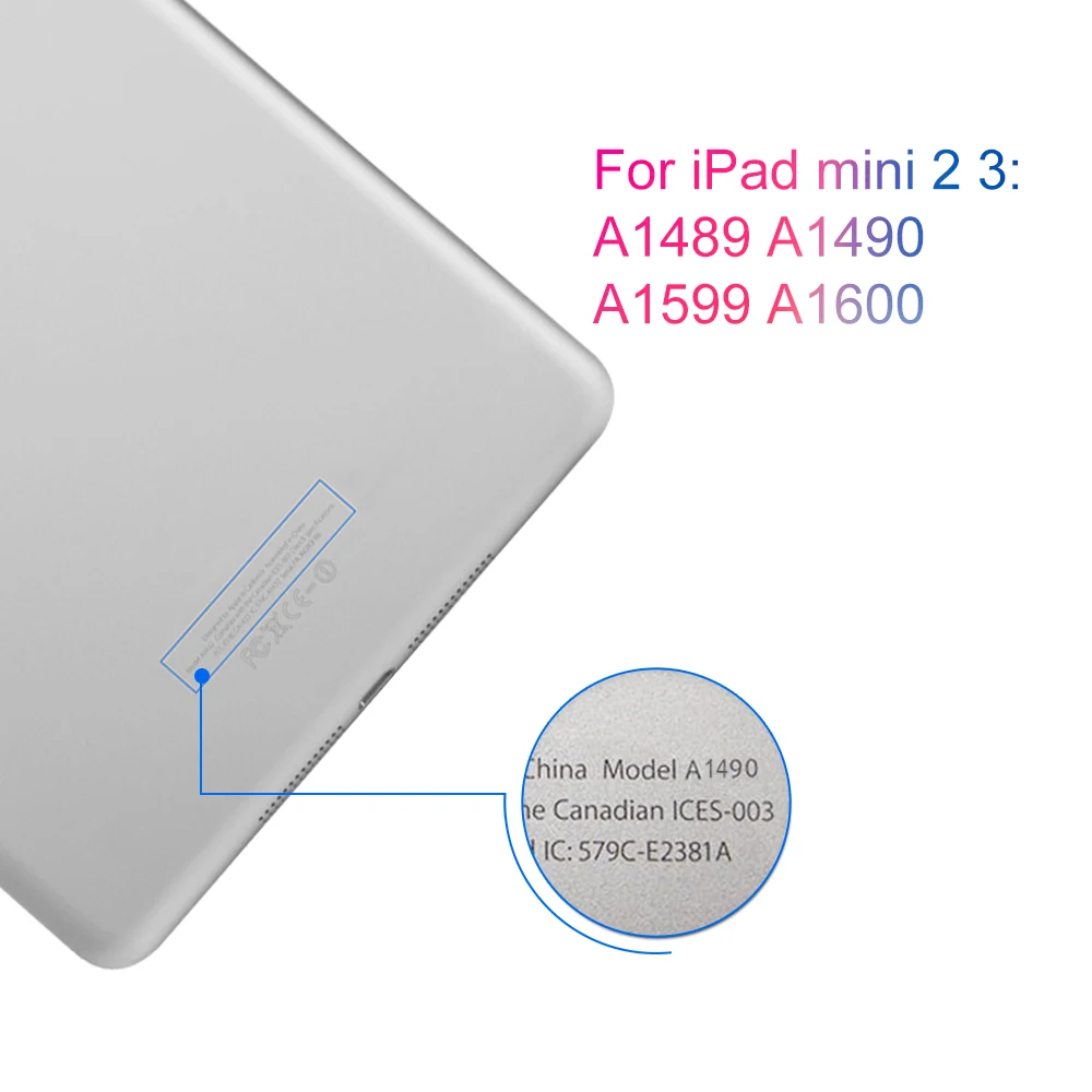 7,9 pulgadas LCD para iPad Mini 2 3 Gen Retina Mini2 A1489 A1490 Mini3 A1599 A1600 A1601 matriz LCD de pantalla de piezas de reparación de nuevo - 5