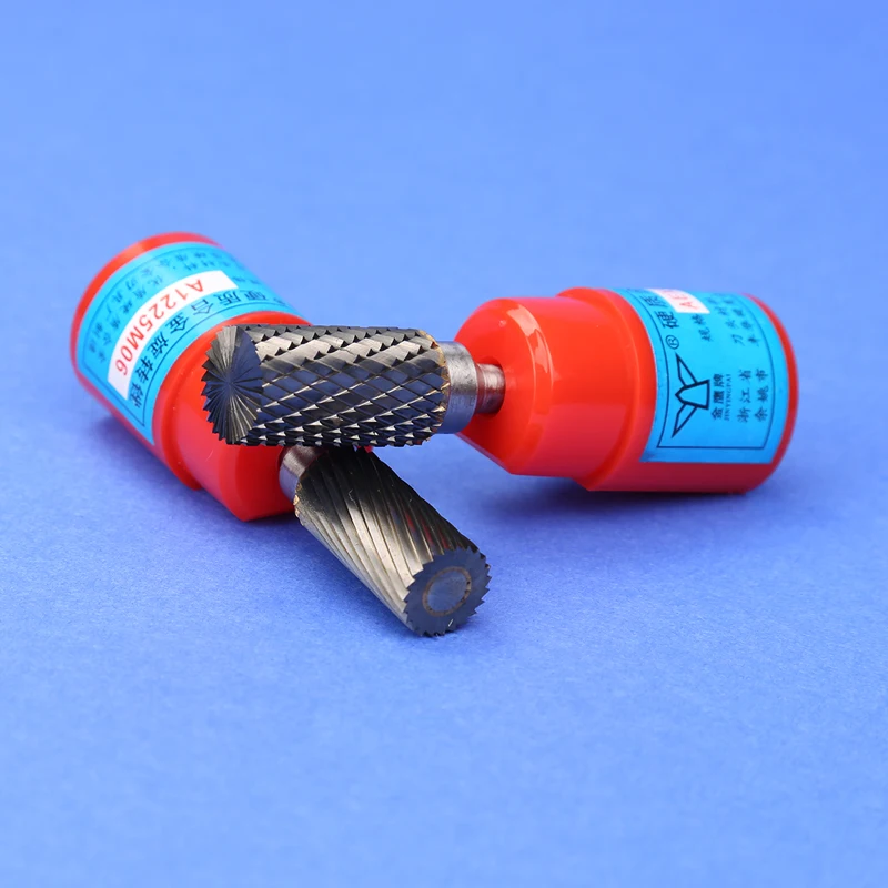 New 3pcs 6 8 10mm Cylinder Head TC Cutters Tungsten Steel Grinding Head Milling Tool Forming