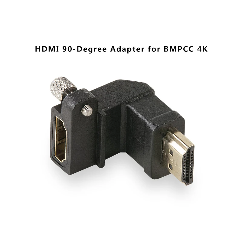 Tilta черный HDMI под углом 90 градусов адаптер для Tilta BMPCC 4K 6K клетка Камера буровая установка