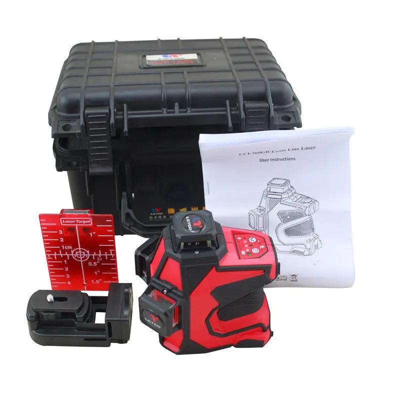 

LETER 360 12 Line 3D Laser Self Leveling CCL360GR Cross Line laser