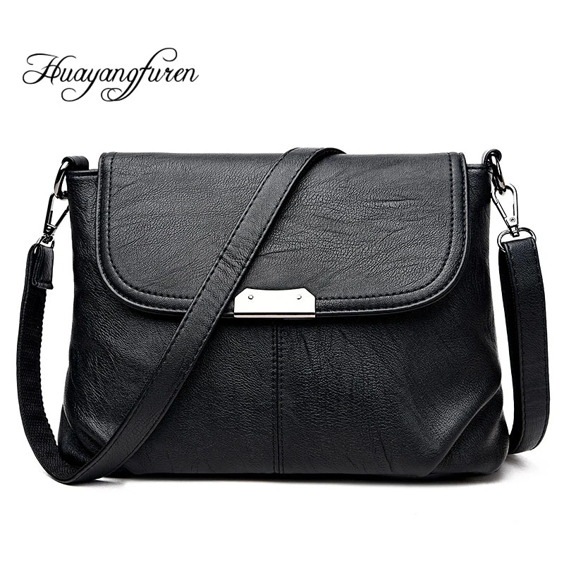 Huayangfuren Brand Shoulder Bag Sequined Soft Women Messenger Bags