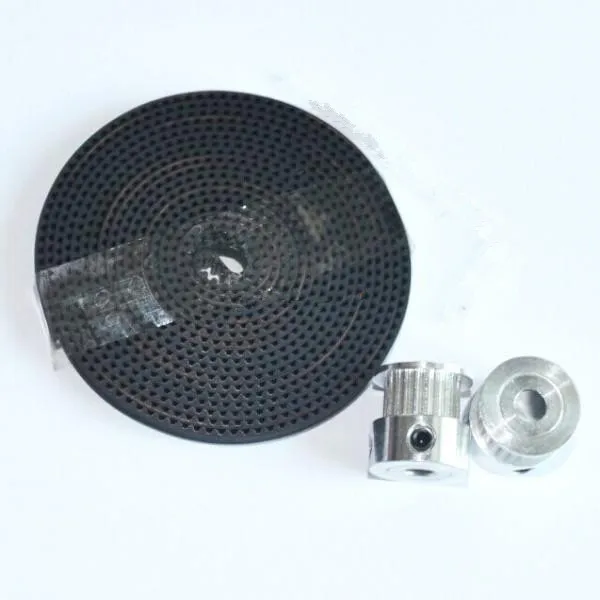 2 шт 20 GT2 6 шкив и м 6mm открытый Ремень для 3D принтера (4xM3 setwinds 1xallen Key)|gt2 pulley|gt2 beltgt2 belt