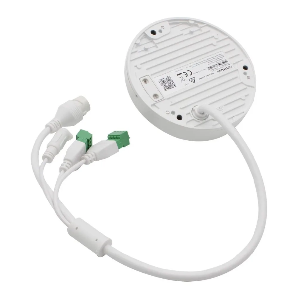 Hikvision 4 МП купольная аудио Wifi ip камера PoE Onvif домашняя/уличная ночного видения CCTV DS