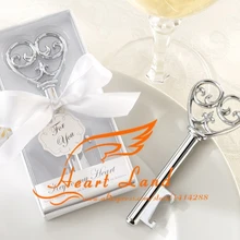 Оптовой цены по прейскуранту завода-изготовителя 5 шт./лот- счастливые ключи бутылка ключ свадебные сувениры и подарки штопор D-1962