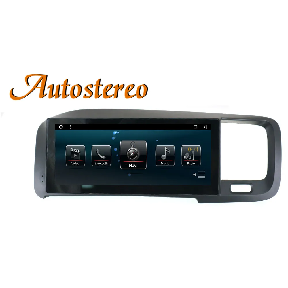 Clearance Android Car No DVD player For Volvo S60/V60 2011-2015 GPS navigation stereo Satnav Head unit Multimedia auto radio tape recorder 2