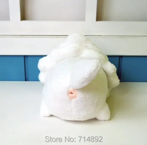 Houseki No Kuni Plush Doll - Diamond Phosphophyllite Dog (Inu Shiro) from Land of the Lustrous Anime - White Toy for Cosplay image 5