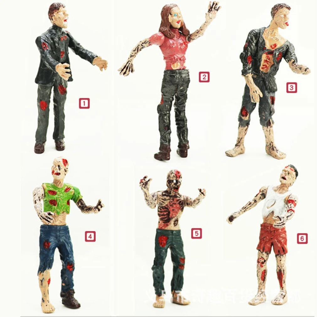 吸血鬼ゾンビ人形ノベルティホラーおもちゃ静的モデルウォーキング死体人形怖いモデルおもちゃ ジョーク グッズ Aliexpress