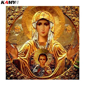 

Diamond Embroidery Religion Picture of Rhinestones ,Diamond Mosaic Orthodox Serise Needlework,Diamond Painting Handicraft XY1
