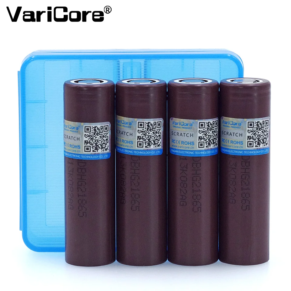 4 шт. батарея VariCore для HG2 18650 3000 мАч 18650HG2 3 6 в разряд 20 А специальная электронная +