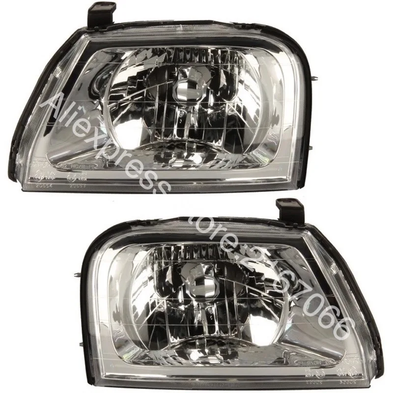 2PCS Headlights for MITSUBISHI L200 / TRITON 1996 1997 1998 1999 2000
